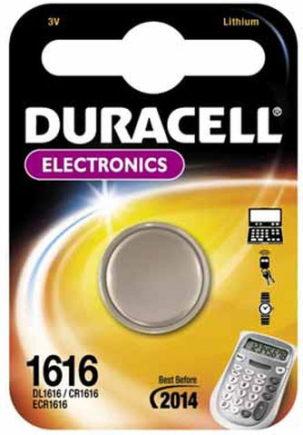 Duracell 1616 Baterie Litiu pentru ceasuri CR1616 3V 1buc
