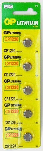GP Batteries Lithium Cell Batterie CR1220 3V 1Stück