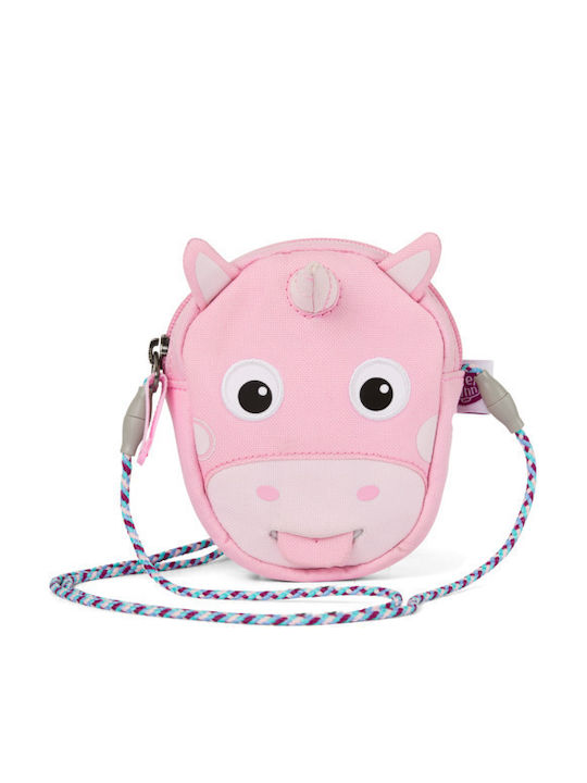 Affenzahn Emma Unicorn Παιδική Τσάντα Ώμου Ροζ 12x3x3εκ.