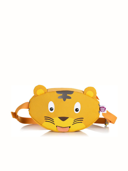 Affenzahn Timmy Tiger Παιδικό Τσαντάκι Μέσης Πορτοκαλί 21.5x5.5x5.5εκ.