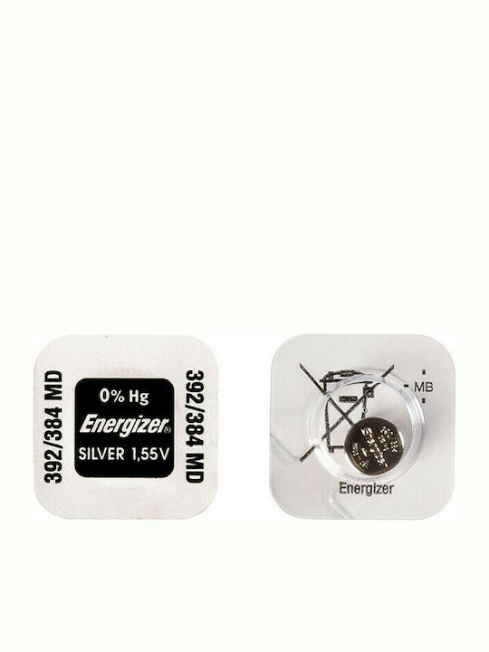 Energizer 384/392 Μπαταρία Silver Oxide Ρολογιών SR41 1.55V 1τμχ