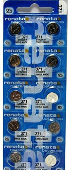 Renata 377 Μπαταρίες Silver Oxide Ρολογιών SR626 1.55V 10τμχ