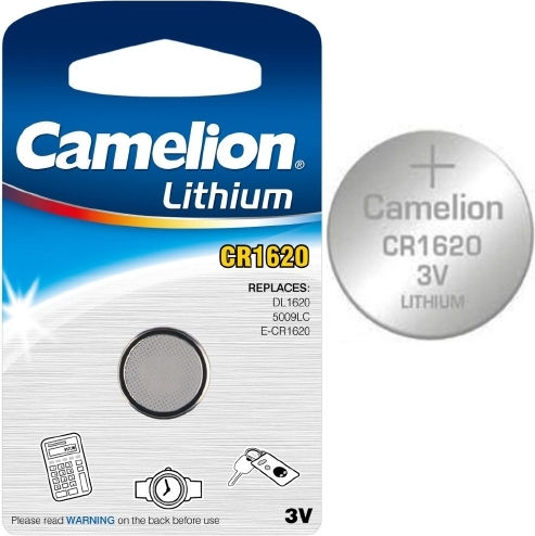 Camelion Batterie Lithium für Uhren CR1620 3V 1Stück