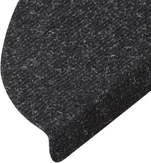 vidaXL Πατάκια Σκάλας Ανθρακί 65x26cm 136395 15τμχ