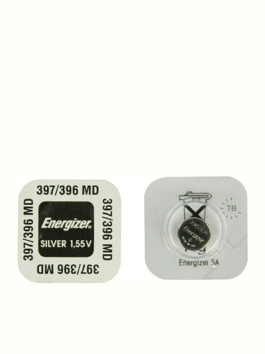 Energizer 397/396 Silver Oxide Watch Battery SR59 1.55V 1pcs