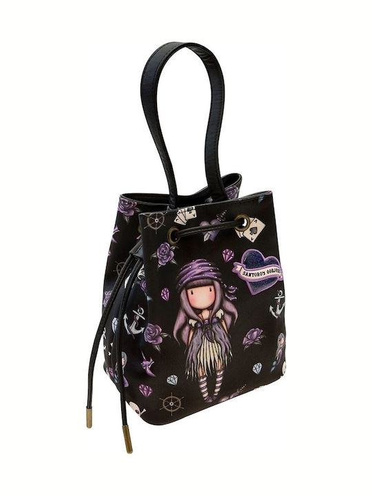 Santoro Pirate Sea Nixie Детска чанта през Рамо Черен 19брx21брсм.
