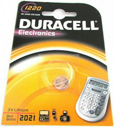 Duracell Electronics Batterie Lithium für Uhren CR1220 3V 1Stück