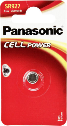 Panasonic Cell Power SR927 Батерия Сребърен оксид SR57 1.55V 1бр