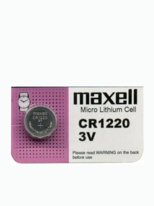 Maxell Lithium Uhrenbatterie Cr1220 3V