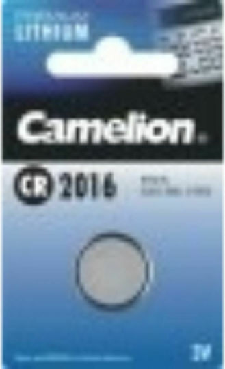 Camelion Μπαταρία Λιθίου Ρολογιών CR2016 3V 1τμχ