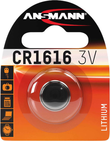 Ansmann Batterie Lithium für Uhren CR1616 3V 1Stück