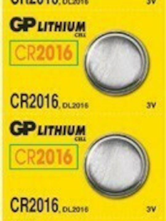 GP Batteries Lithium Cell Batterie CR2016 3V 1Stück