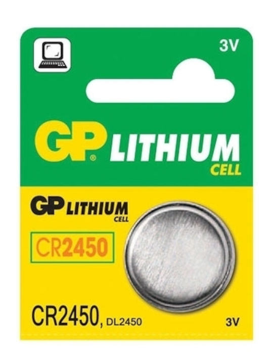 GP Batteries Lithium Cell Batterie CR2450 3V 1Stück