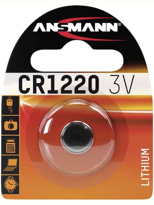 Ansmann Μπαταρία Λιθίου Ρολογιών CR1220 3V 1τμχ