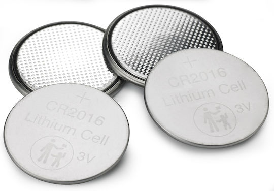 Verbatim Premium Lithium Batterien für Uhren CR2016 3V 4Stück