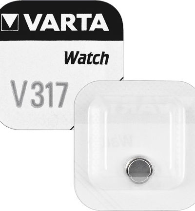 Varta V317 Batterie Silber-Oxid für Uhren SR516 1.55V 1Stück