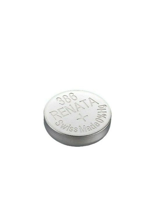 Renata 386 Μπαταρία Silver Oxide Ρολογιών SR43 1.55V 1τμχ