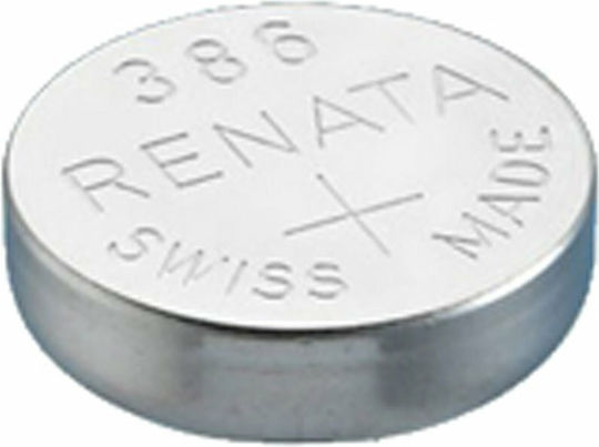 Renata 386 Silver Oxide Watch Battery SR43 1.55V 1pcs