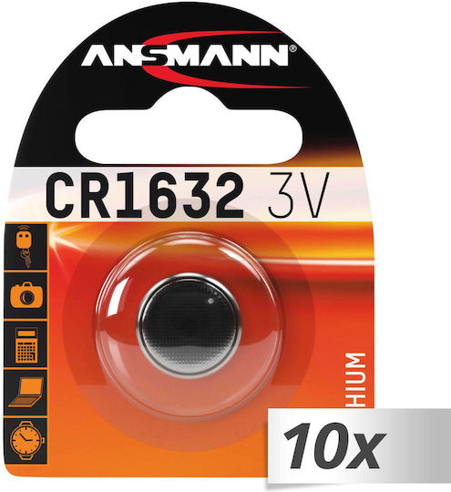 Ansmann Batterie Lithium für Uhren CR1632 3V 1Stück