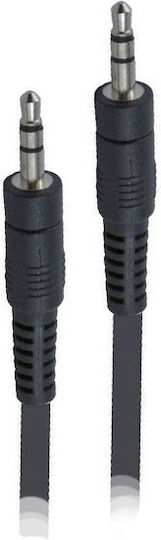 Powertech Καλώδιο Ήχου 3.5mm male - 3.5mm male Μαύρο 5m CAB-J008