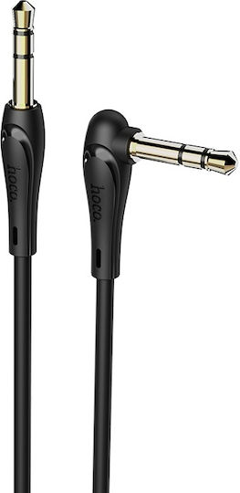 Hoco 3.5mm Jack Cable Male - 3.5mm Jack Male Black 1m
