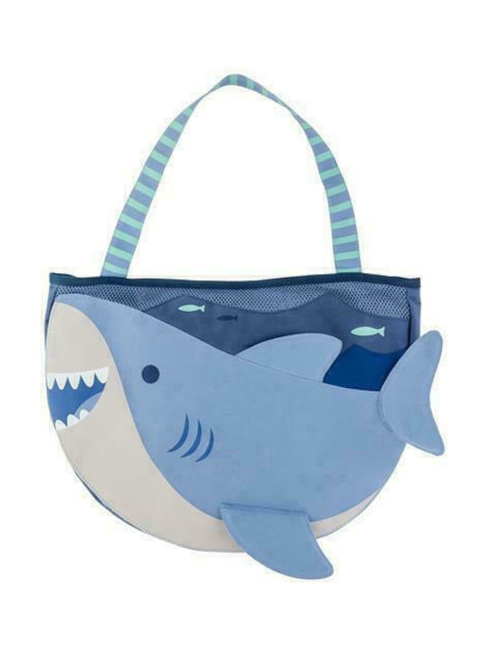 Stephen Joseph Shark Kids Bag Beach Bag Blue 35cmx4cmx32cmcm