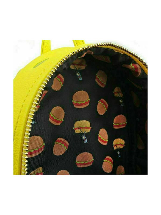 Loungefly Spongebob Squarepants 20th Anniversary Geantă pentru copii Înapoi Galbenă