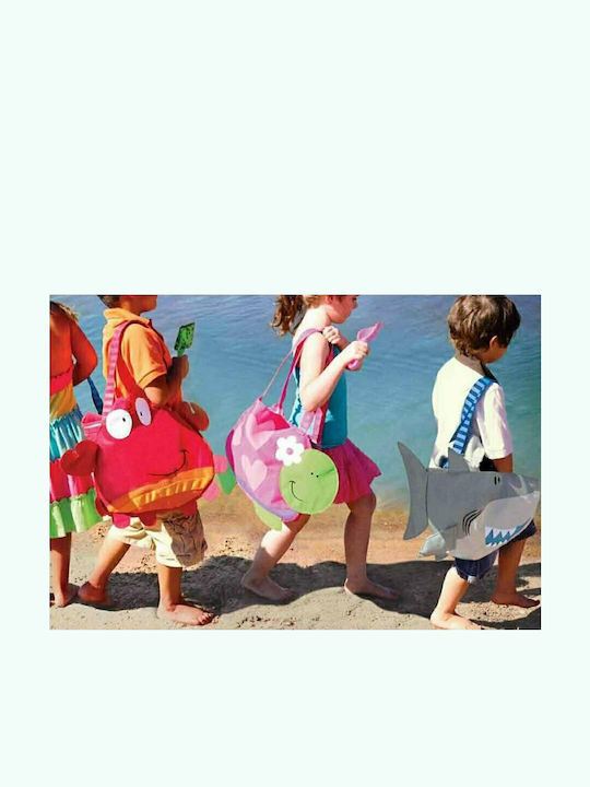 Stephen Joseph Shark Kids Bag Beach Bag Blue 35cmx4cmx32cmcm