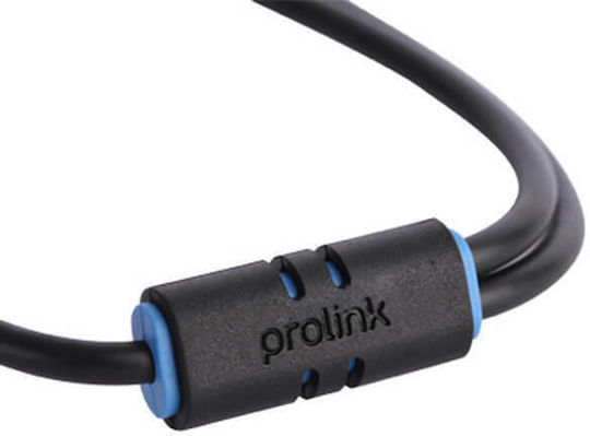 Prolink 3.5mm Jack Cable 3.5mm Male - 3.5mm Female Black 0.3m PB-107-0030