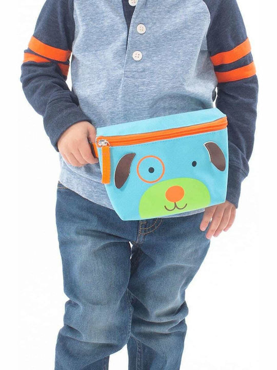Skip Hop Zoo Hip Pack Dog Kids Waist Bag Blue