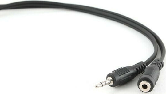 Cablexpert Καλώδιο Ήχου 3.5mm male - 3.5mm female Μαύρο 3m CCA-423-3M