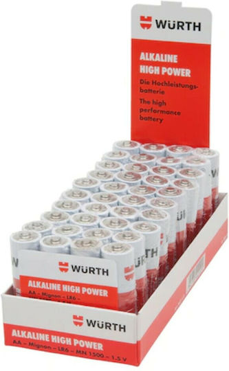 Wurth High Power Алкални Батерии C 1.5V 2бр