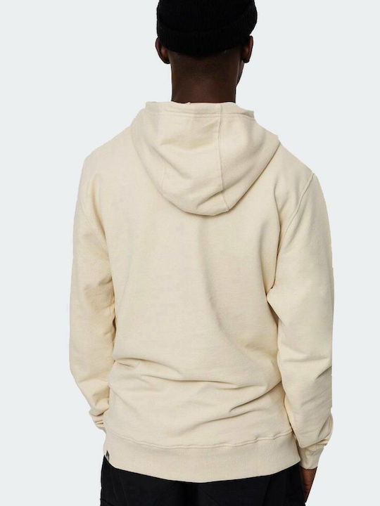 The North Face Light Drew Peak Men's Sweatshirt with Hood & Pockets Beige