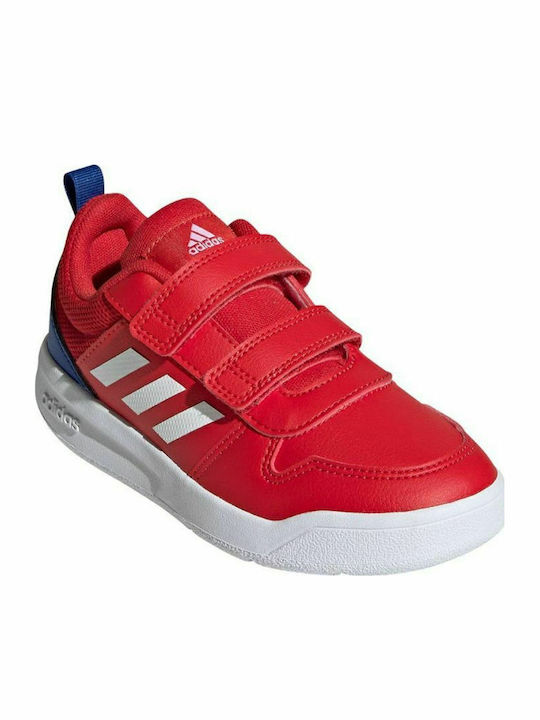 Tensaur Tensaur Kids Sports Shoes Running with Hoop & Loop Closure Scarlet / Cloud White / Royal Blue