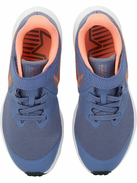 Stern Läufer Star Runner 2 Kinder Sportschuhe Laufen mit Bügel- und Schleifenverschluss Hellblau