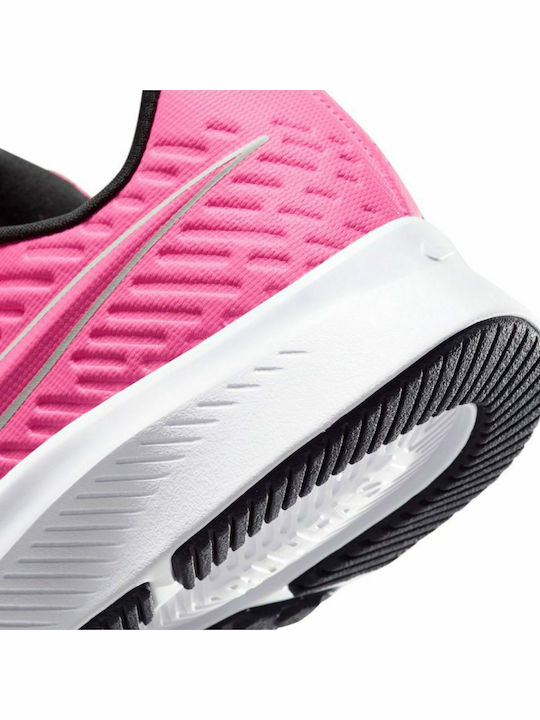 Stern Läufer Star Runner 2 Kinder Sportschuhe Laufen mit Bügel- und Schleifenverschluss Pink Glow / Photon Dust / Black / White