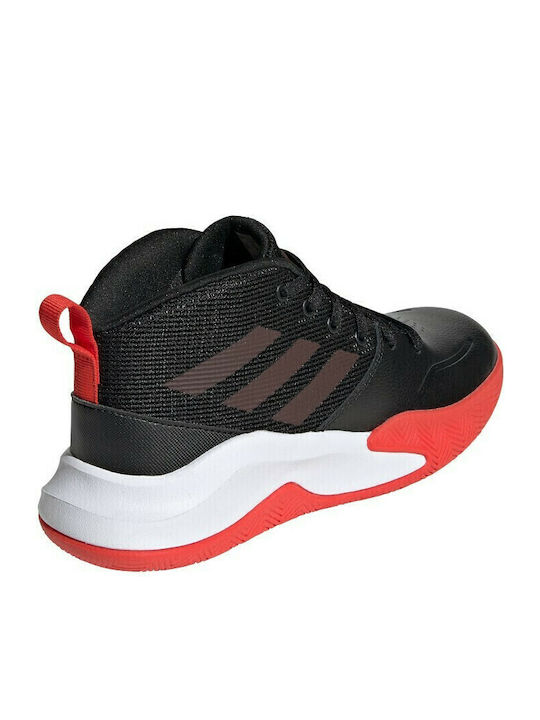 Ownthegame Ownthegame K Kids Sports Shoes Basketball with Laces Core Black / Active Red / Cloud White