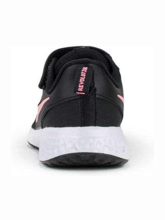 Revolution 5 Αθλητικά Παιδικά Παπούτσια Running με Σκρατς Black / Sunset Pulse