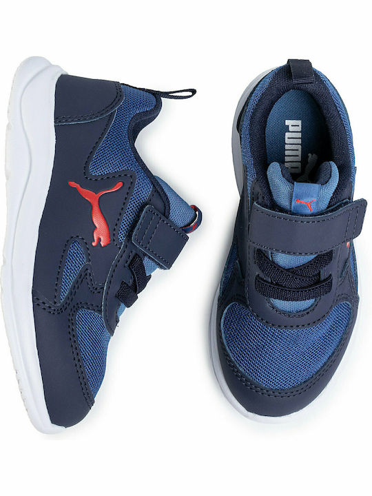 Fun Racer Αθλητικά Παιδικά Παπούτσια Running με Σκρατς Navy Μπλε