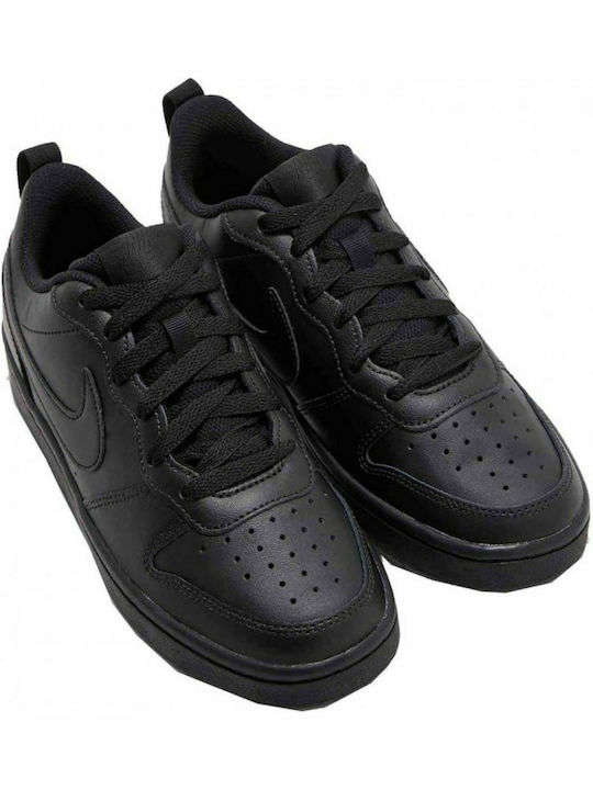 Court Borough Low 2 GS Kids Sports Shoes Basketball with Laces Black