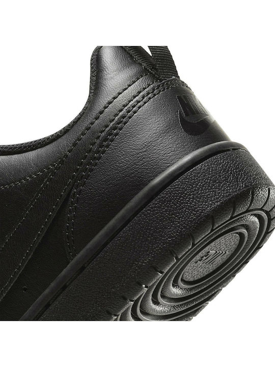 Court Borough Low 2 GS Kids Sports Shoes Basketball with Laces Black