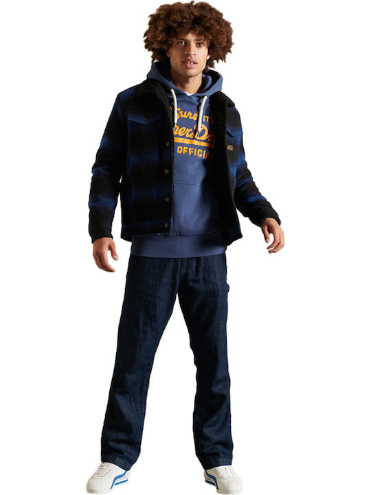 Superdry Blue with Hood