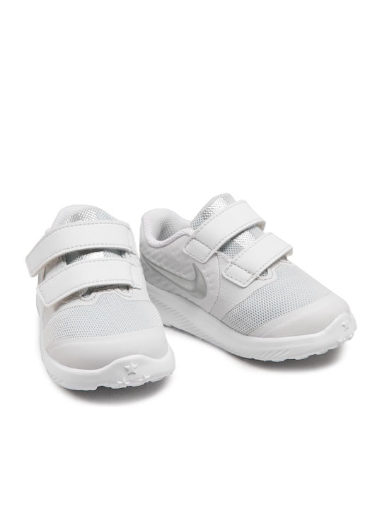 Star Runner 2 Αθλητικά Παιδικά Παπούτσια Running με Σκρατς Platinum Tint / Metallic Platinum