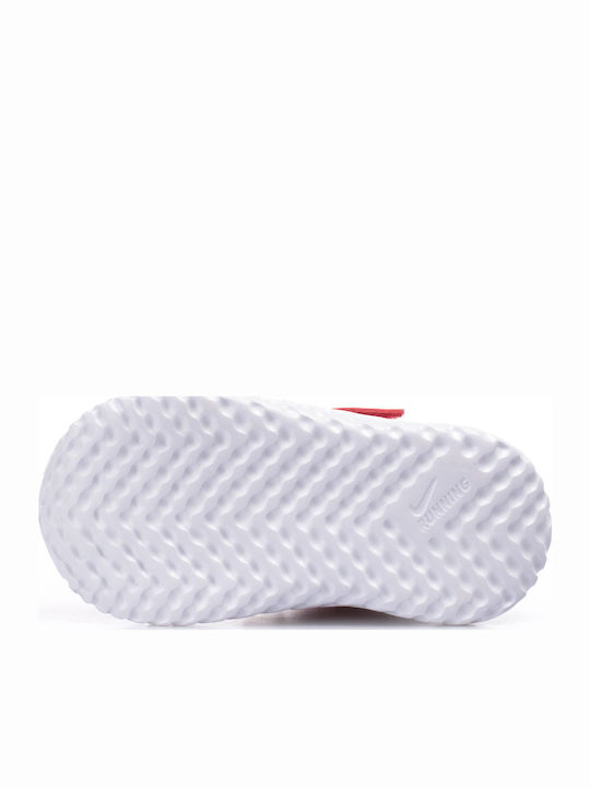 Revolution Revolution 5 Kids Sports Shoes Running with Hoop & Loop Closure University Red / Light Smoke Grey / Black / White