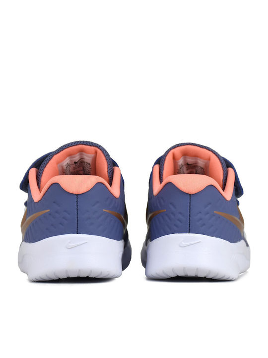 Star Runner Star Runner 2 Kids Sports Shoes Running with Hoop & Loop Closure World Indigo / Metallic Red Bronze