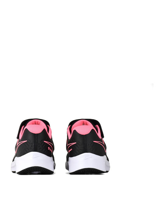 Stern Läufer Star Runner 2 Kinder Sportschuhe Laufen mit Bügel- und Schleifenverschluss Black / Sunset Pulse / White