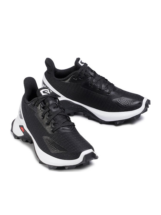 Alphacross Blast Waterproof Kids Sports Shoes Running with Laces Black