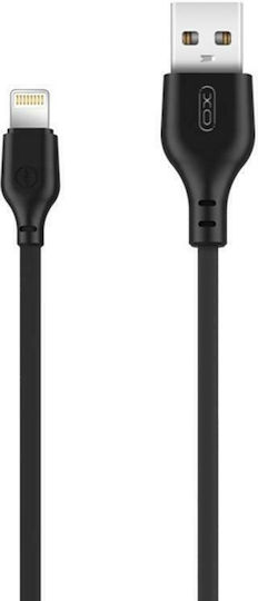 XO NB103 USB-A to Lightning Cable Black 1m
