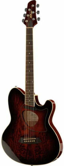 Ibanez Полуакустичен Китара TCM50 Отрязана Кафяв / Избухване