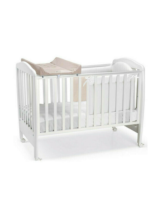 Cam Harte Wickelauflage aus Stoff Beige 49x80cm